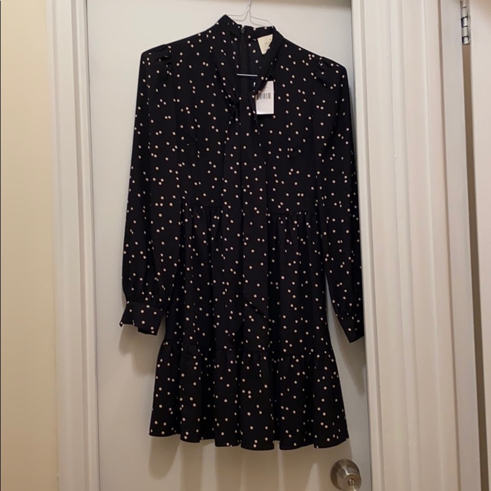 NWT kate spade scatter dot shirt dress size 0